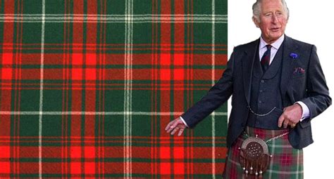 royals tartan suits